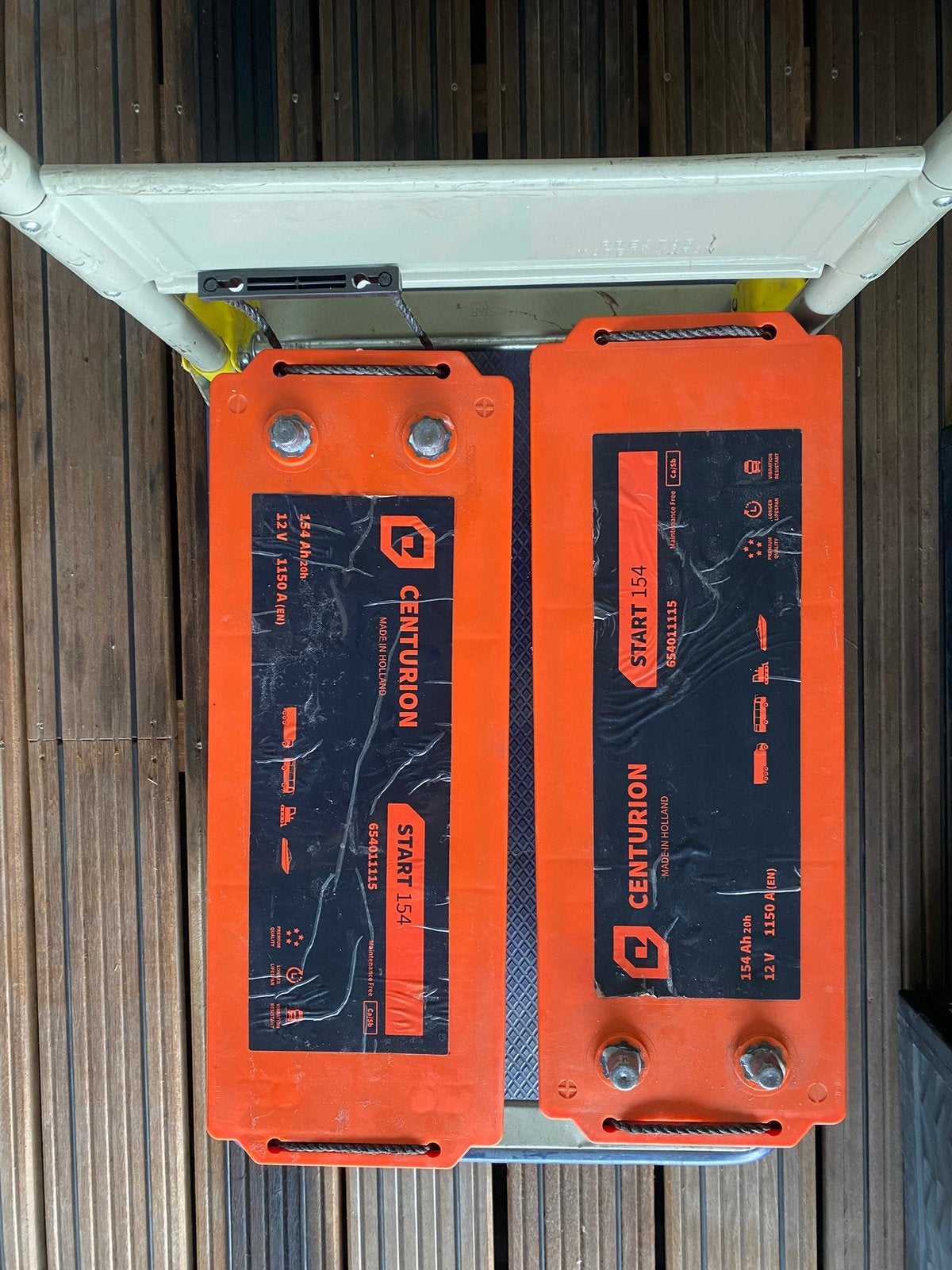 Accu Centurion 154ah 12v (gebruikt ), Ophalen, Gebruikt