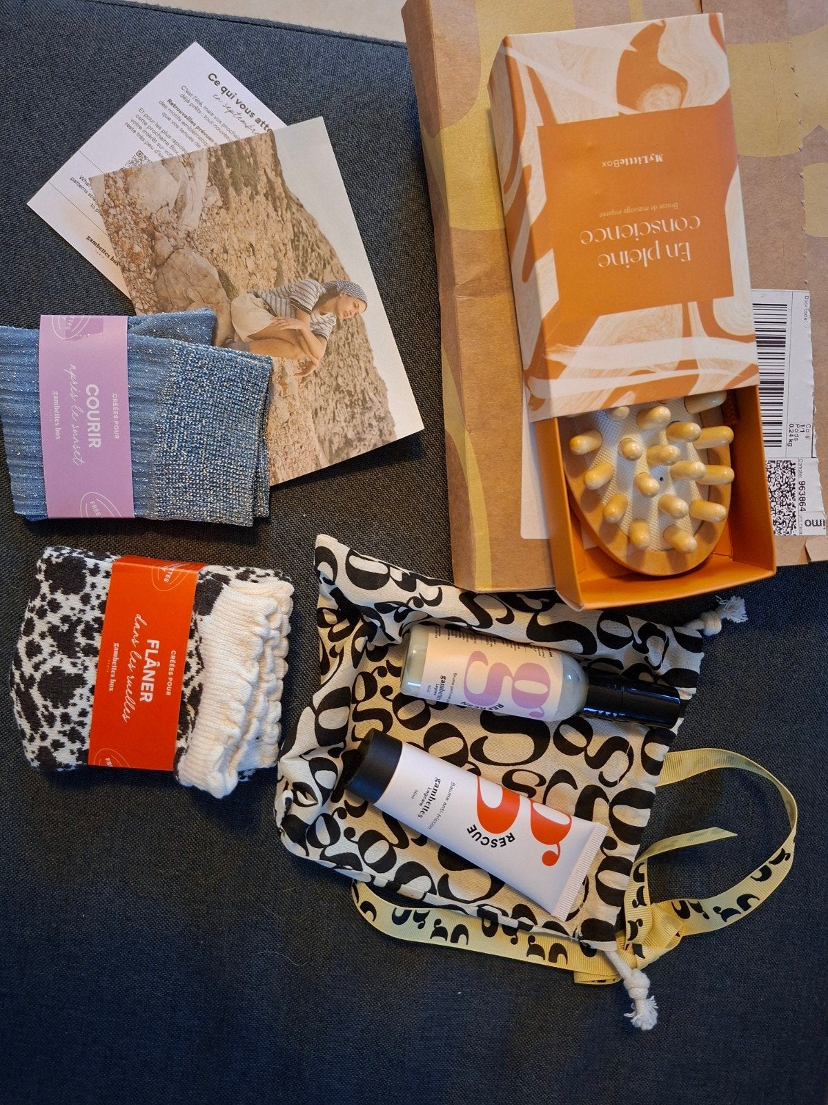 Gambettes Box: Sokken, Legcare en Massageborstel, Ophalen of Verzenden, Nieuw, Overige typen