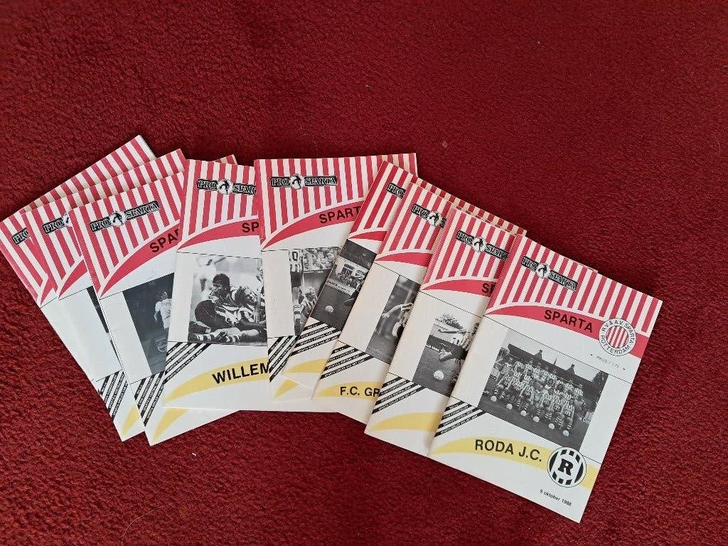 Sparta Rotterdam 1988/1989, Ophalen of Verzenden, Zo goed als nieuw, Sparta, Boek of Tijdschrift