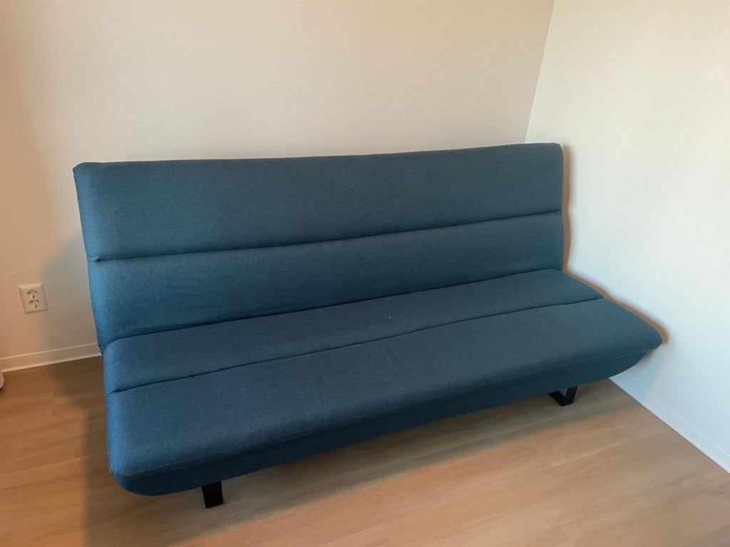 Sleeping couch / Slaapbank, Ophalen, Tweepersoons, Zo goed als nieuw, 120 cm