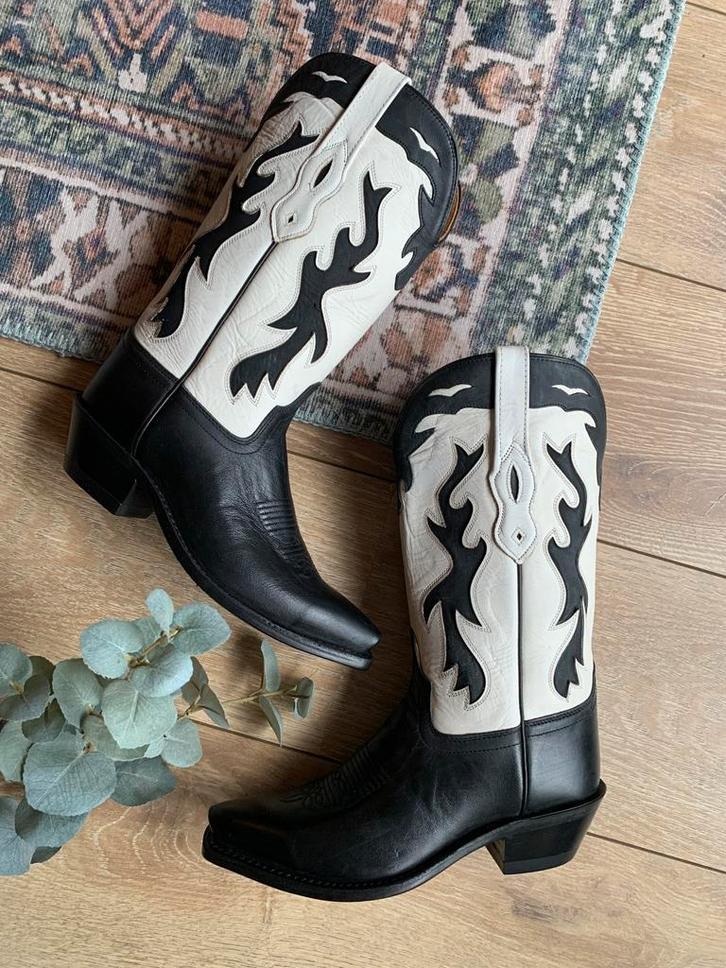 Bootstock cowboylaarzen 38 western boots laarzen, Hoge laarzen, -, Zwart, -