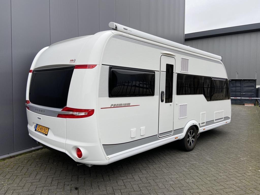 Hobby Premium 560 UL - Luxe Caravan, Caravans en Kamperen, Rondzit, Hobby, 2 aparte bedden, Particulier