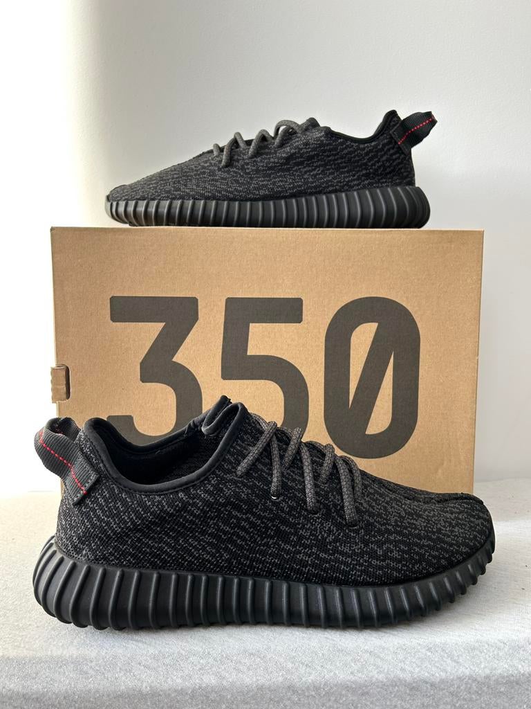 Adidas Yeezy Boost 350 Pirate Black (EU 43 1/3), Zwart, Nieuw, Ophalen of Verzenden, Sneakers of Gympen