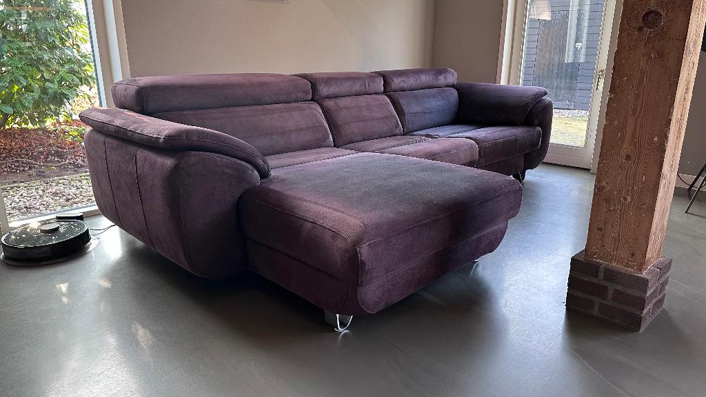 Grote Loungebank Henders & Hazel - Technisch 100%, Ophalen, 250 tot 300 cm, Gebruikt, 100 tot 125 cm