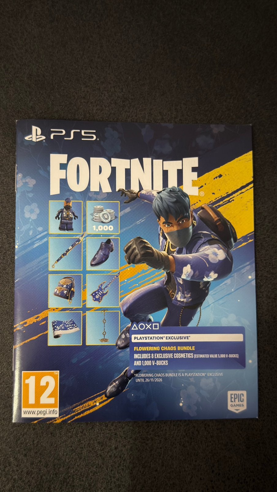 Fortnite Flowering Chaos Bundle met 1000 v-bucks, Ophalen of Verzenden, Nieuw