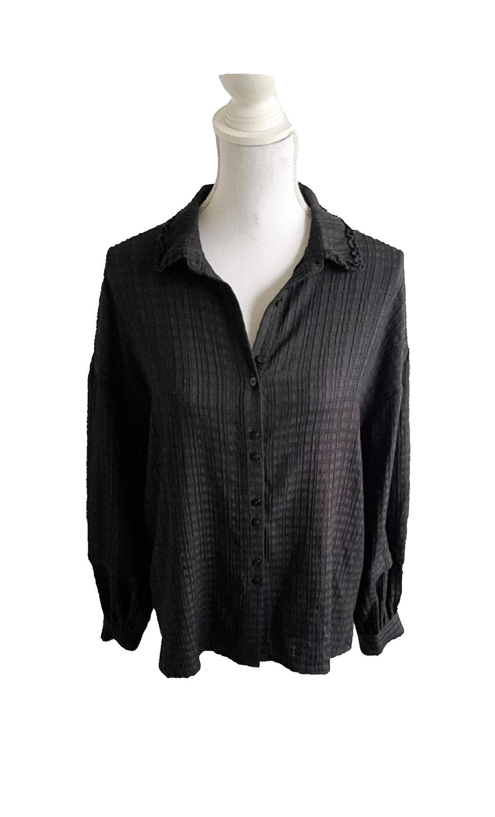Mooie blouse van Pom Amsterdam 38, Maat 38/40 (M), Zwart, Pom Amsterdam B.V., Ophalen of Verzenden