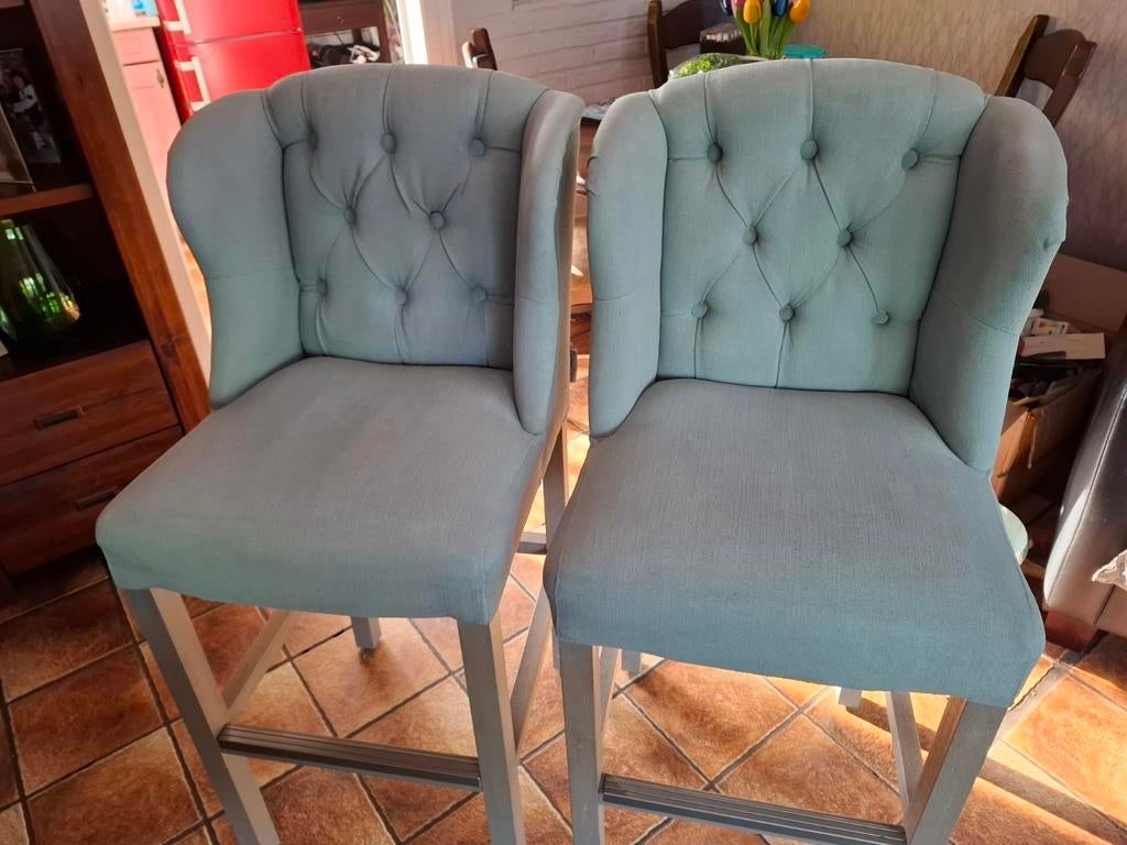 4 Richmond barstoelen / krukken, Huis en Inrichting, Barkrukken, 2 krukken, Ophalen, Zo goed als nieuw, 60 tot 90 cm