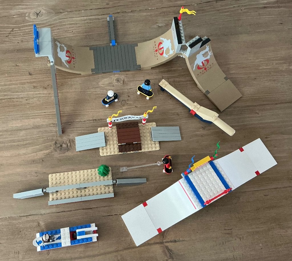 Lego Gravity Games Skateboard Sets - nrs. 3535, 3536 en 3537, Gebruikt, Overige thema's, Lego, Ophalen of Verzenden