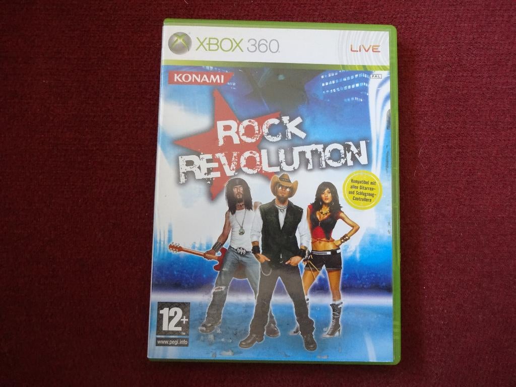 Xbox 360 Rock Revolution , Xbox360 Game, Spelcomputers en Games, Muziek, Gebruikt, 2 spelers, Ophalen of Verzenden