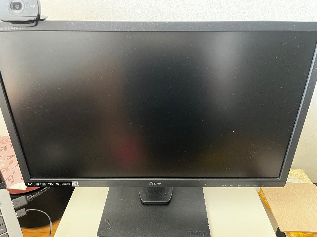 Iiyama 24” monitor, Computers en Software, Monitoren, Ophalen, Draaibaar, HDMI, Full HD