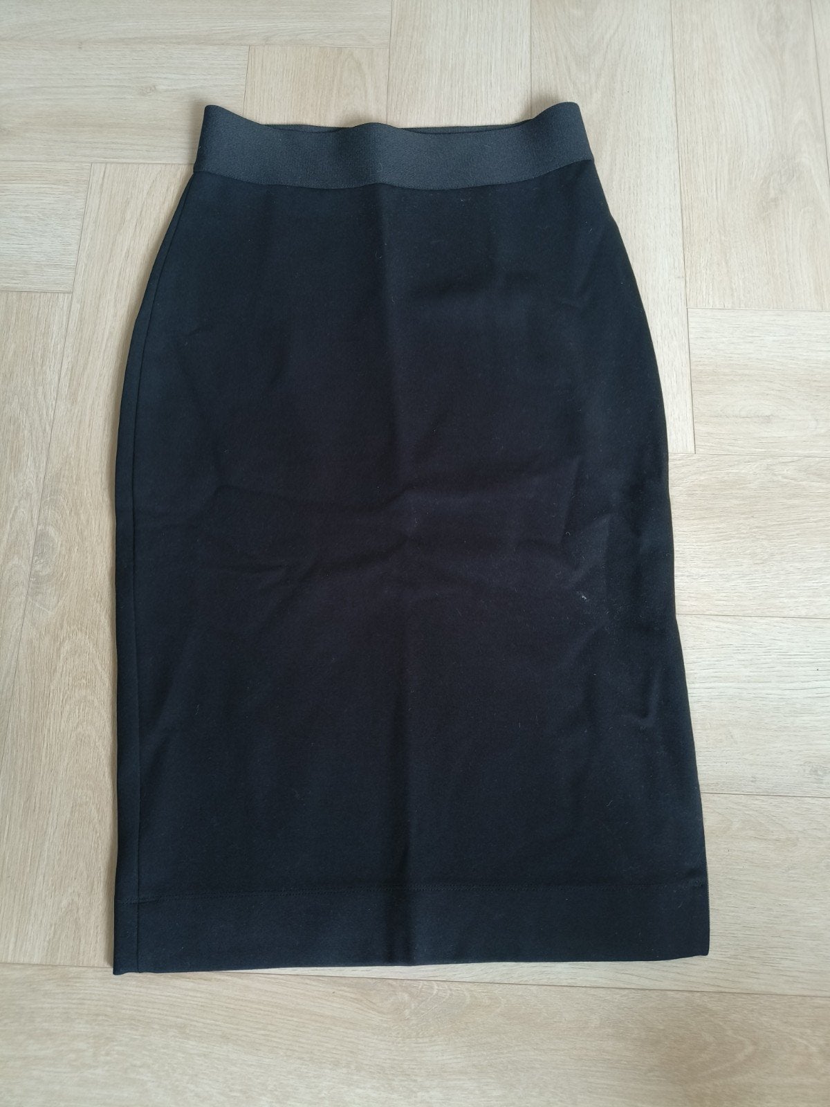 Vanilia Zwarte Pencil Rok Maat 36, Vanilia, Zwart, Ophalen of Verzenden, Maat 36 (S)
