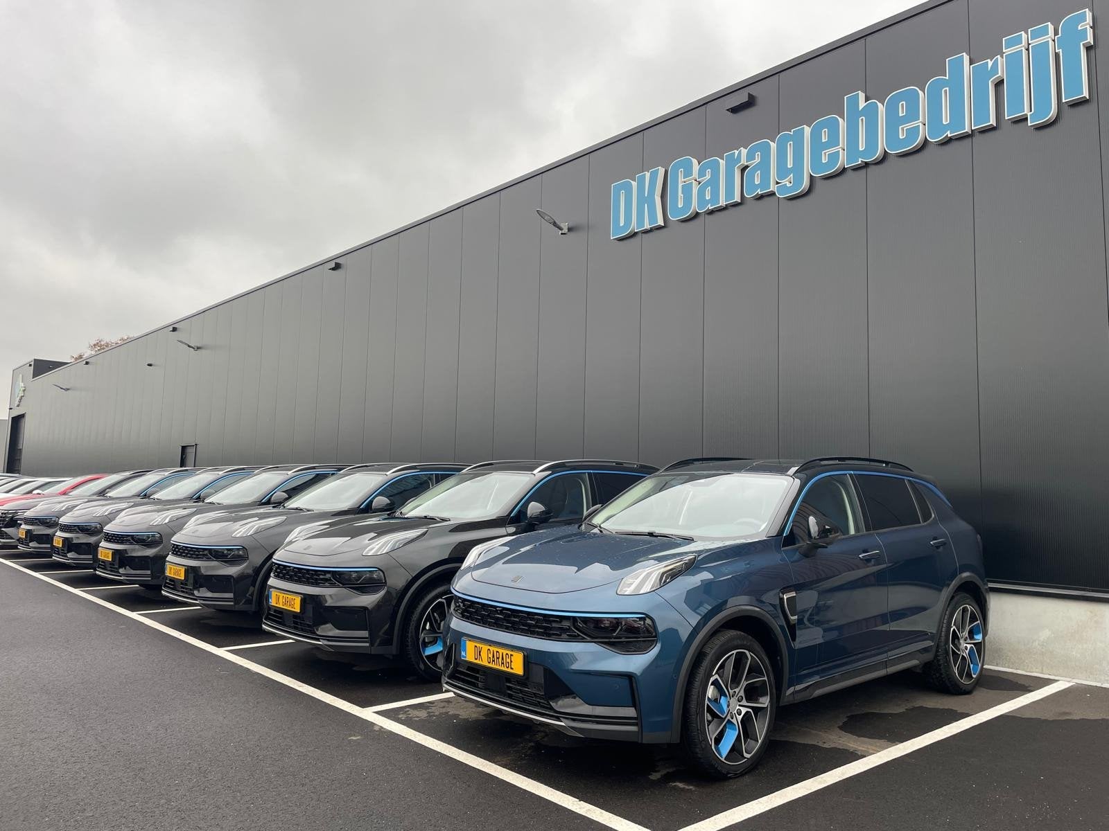 Lynk & Co 01 1.5|PHEV|BLACK|TREKHAAK|PANO|ACC|CAMERA|ANDROID, Stof, Blauw, 120 €/maand, Bedrijf