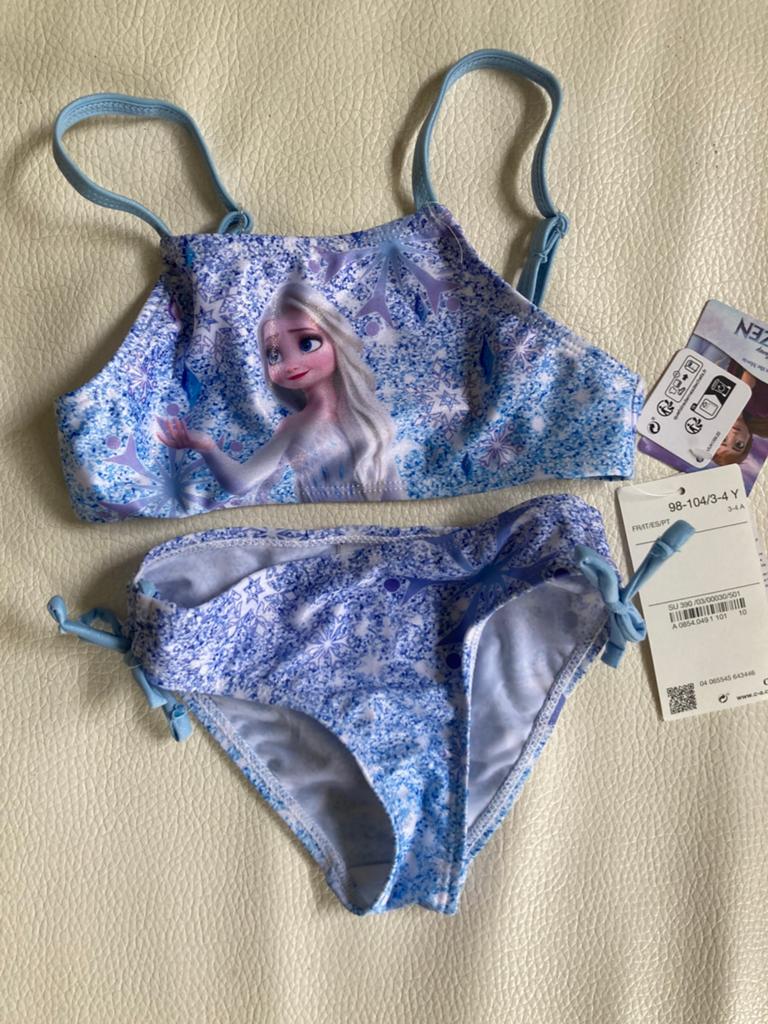 Bikini Elsa Frozen mt 98-104 nieuw met kaartje, Maat 98, Bikiniset, Meisje, Nieuw