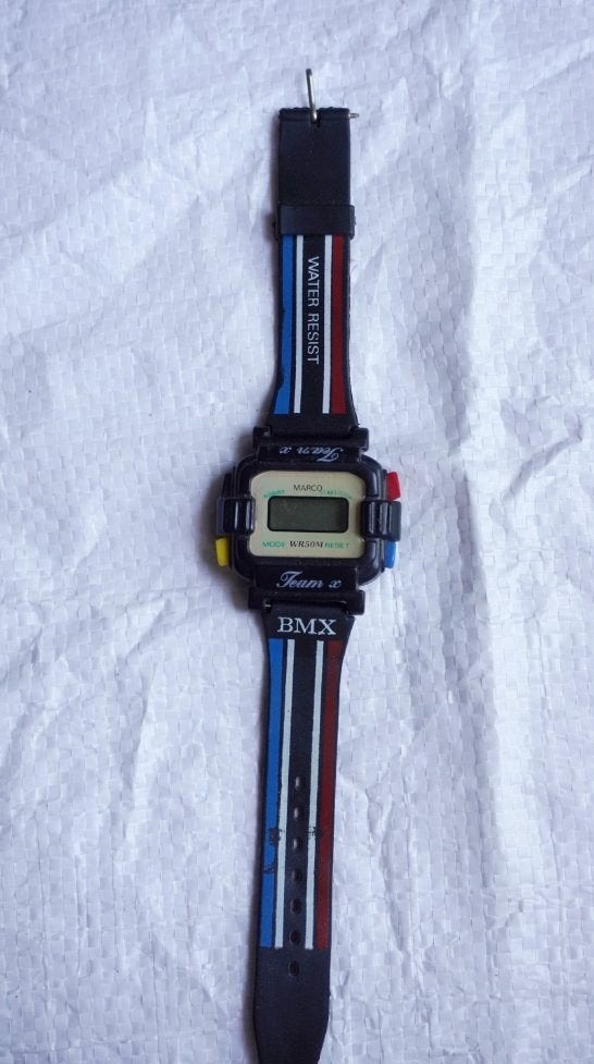 Zeldzaam Vintage BMX-horloge, modelCasio F-78W, Ophalen of Verzenden, Zo goed als nieuw, Gebruiksvoorwerp