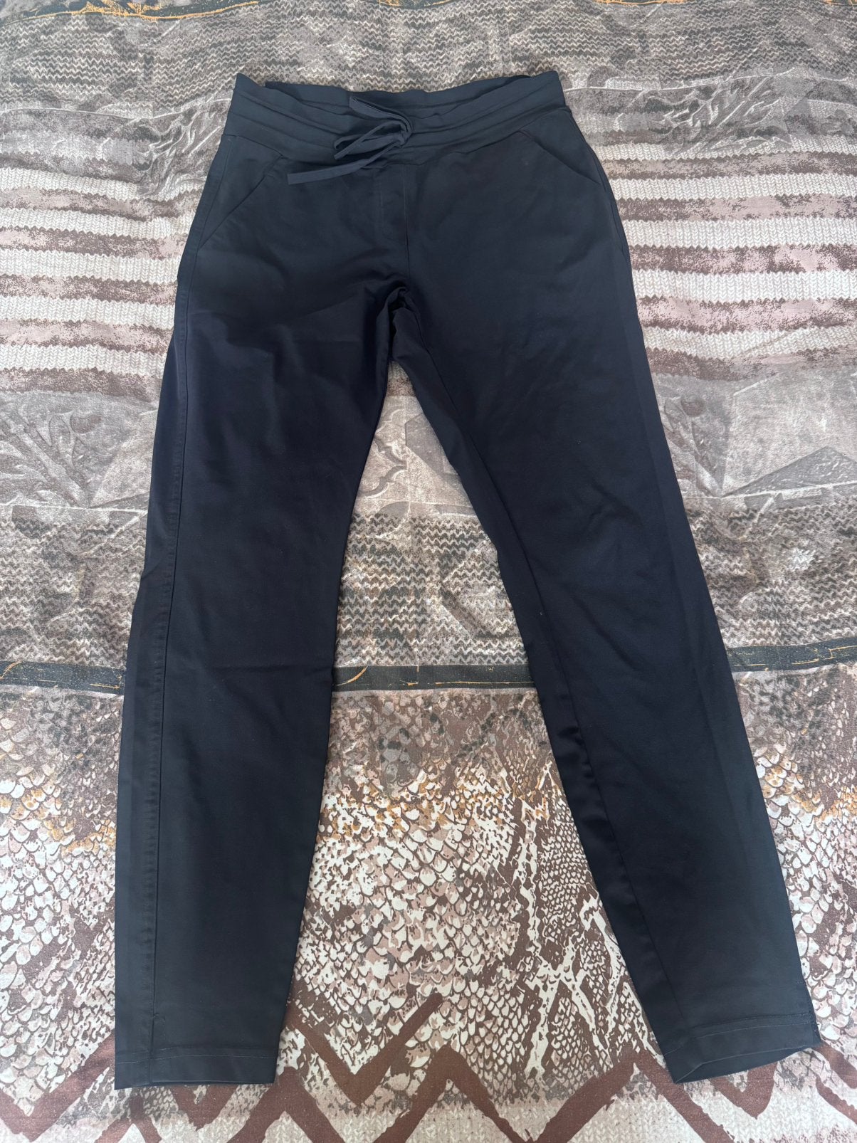Studio Anneloes zwarte Downstairs broek travelstof maat L, Verzenden, Zwart, Maat 42/44 (L), Zo goed als nieuw