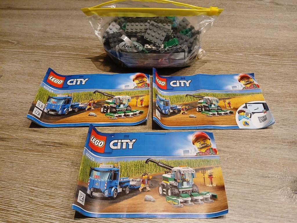 Lego maaidorser zonder doos(compleet) model 60223, Ophalen of Verzenden