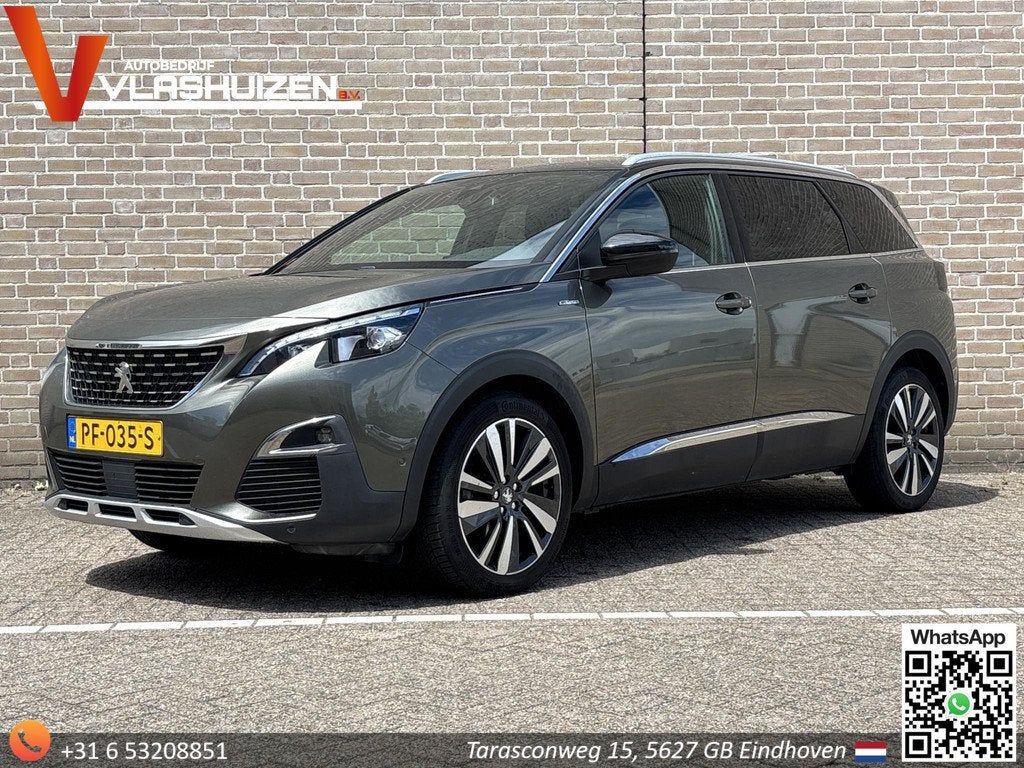Peugeot 5008 1.2 PureTech GT-Line | MOTOR PROBLEEM! | 7 Pers, Auto's, Peugeot, Bedrijf, Te koop, ABS, Achteruitrijcamera, Airbags