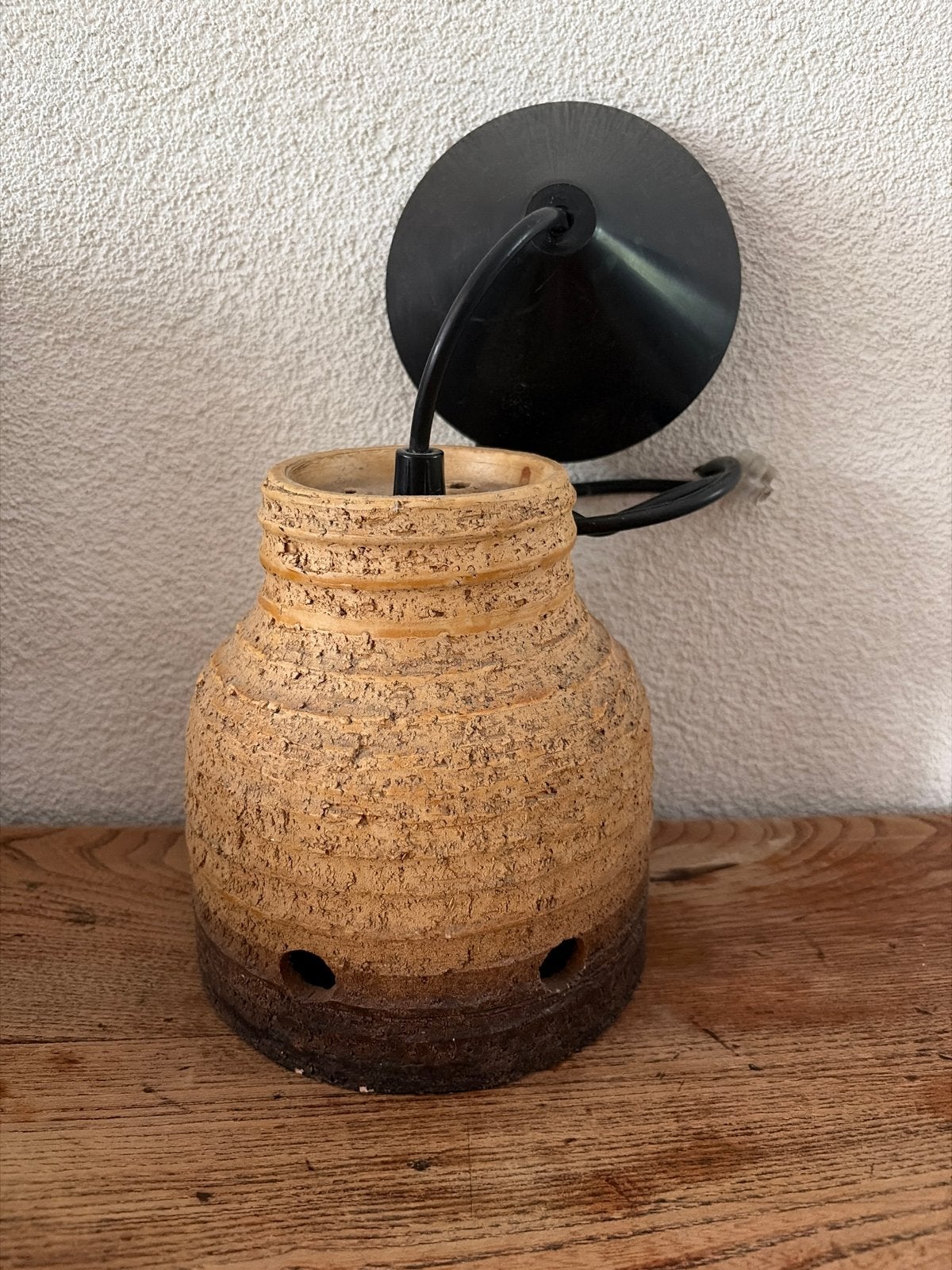 Vintage Herda keramische hanglamp, Ophalen of Verzenden