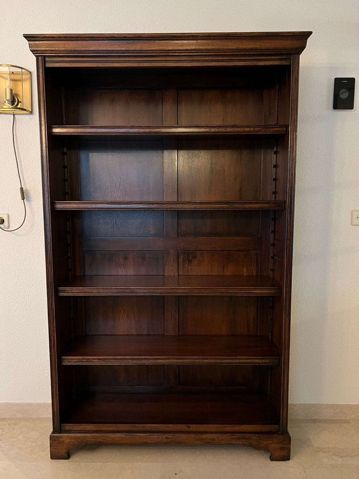Antieke eiken boekenkasten (2 identiek)  met planken, Huis en Inrichting, Met plank(en), Gebruikt, 100 tot 150 cm, Eikenhout