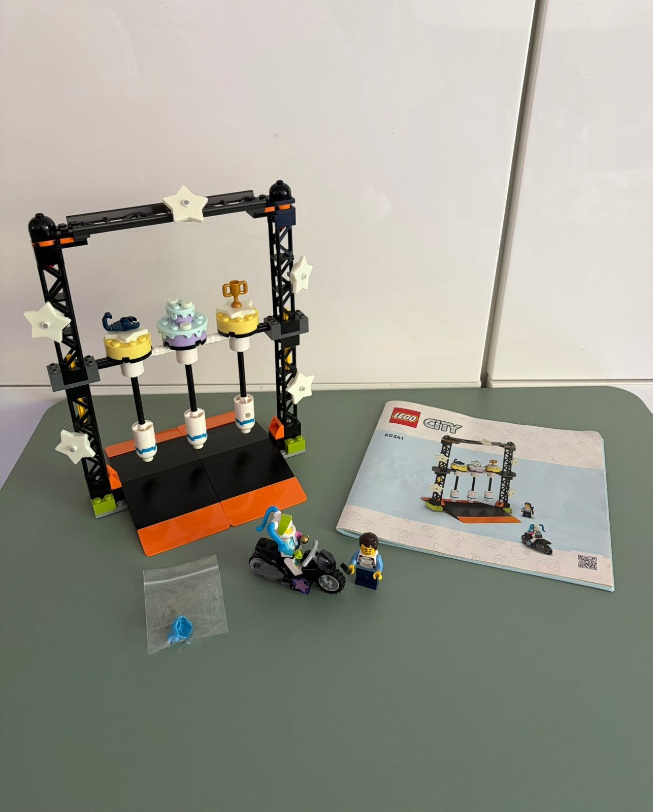 Lego 60341 stuntz the knockdown stunt challenge set, Compleet, Overige thema's, Lego, Ophalen of Verzenden