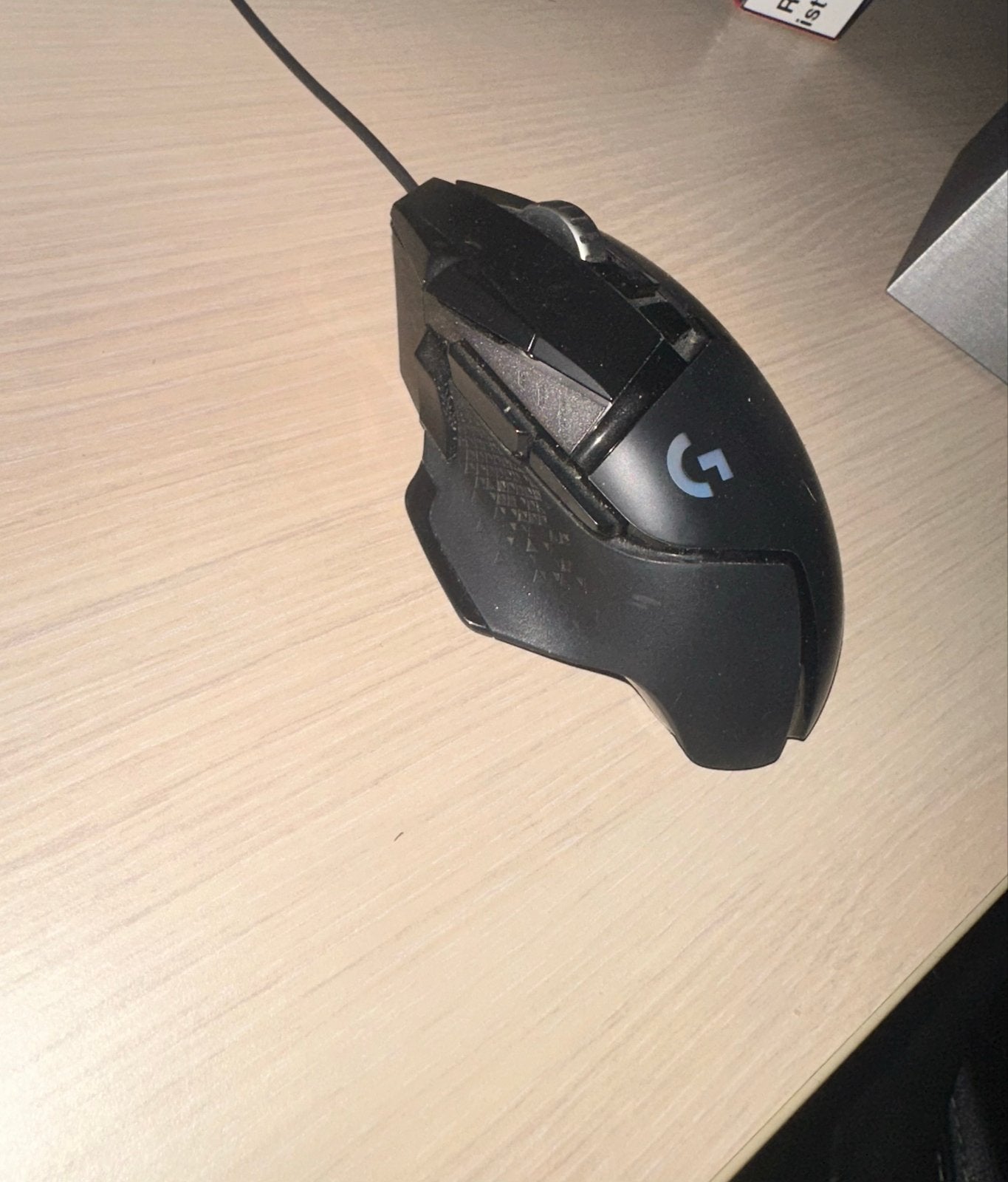 Logitech G502 HERO Bedrade Gaming Muis - Zo goed als nieuw, Computers en Software, Muizen, Rechtshandig, Muis, Gaming muis, Ophalen of Verzenden