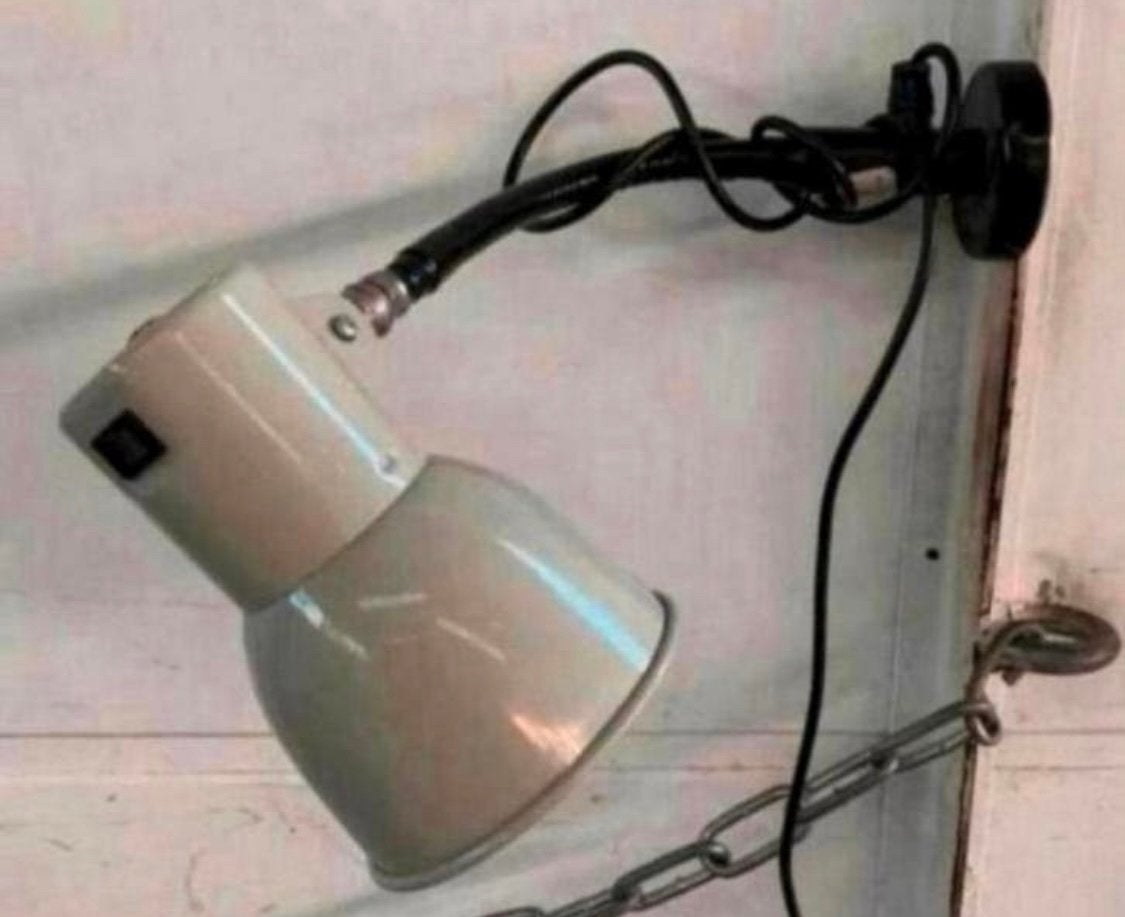Lamp mooie vintage jaren 60 bureaulamp magneet tafellamp., Huis en Inrichting, Ophalen of Verzenden