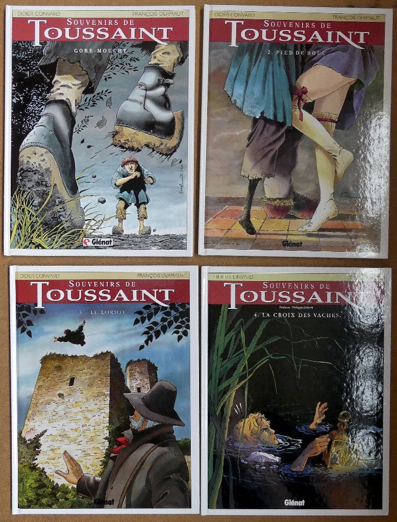 Souvenirs de Toussaint (8 delig compleet, franstalig), Meerdere stripboeken, Ophalen of Verzenden, Nieuw, Convard / Dermaut