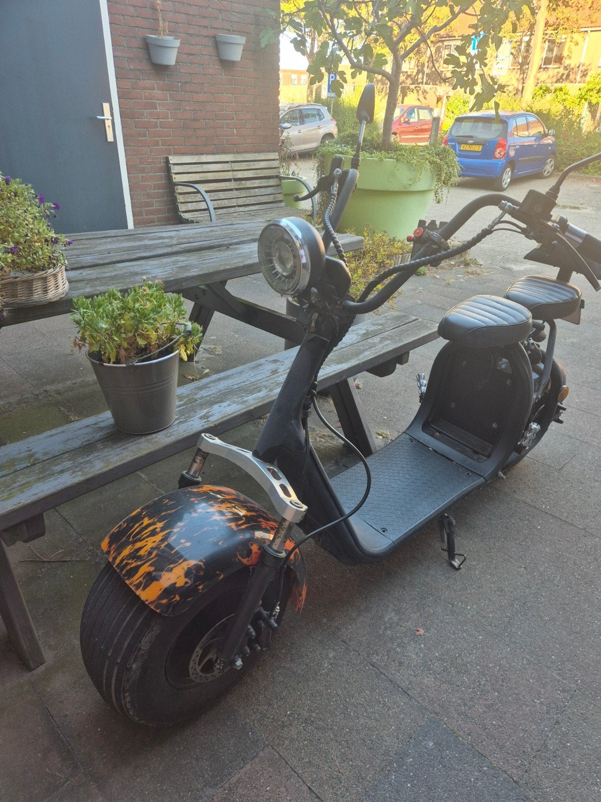 Elektrische Scooter - Fatbike Stijl citycoco, Ophalen, Gebruikt, Onbekend, Elektrisch