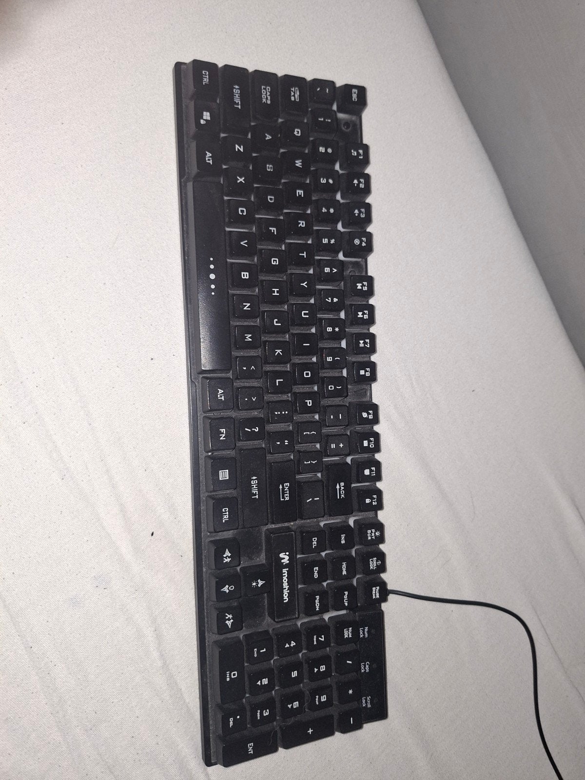 iMoshion toetsenbord – netjes gebruikt, Ophalen, Gebruikt, Plug-and-play, Overige indelingen