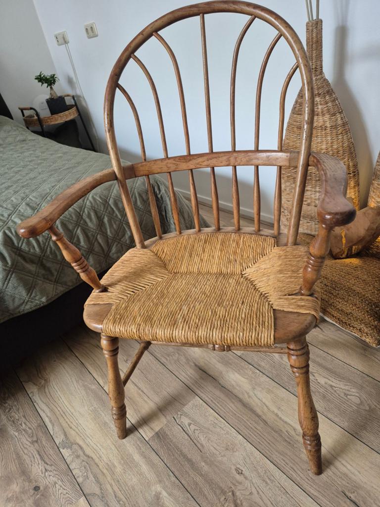 Oude Windsor stoel jaren 60 vintage, Ophalen