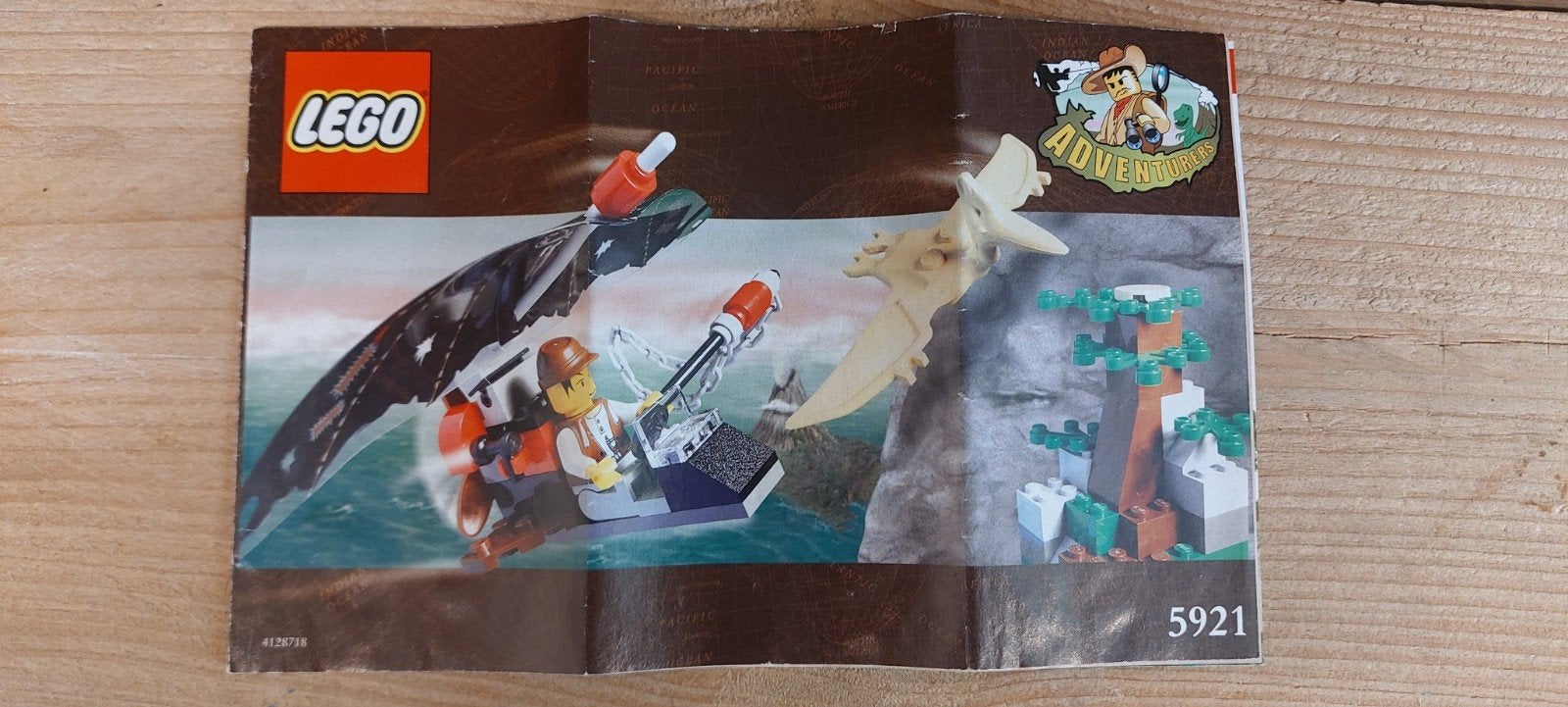 Lego Adventurers 5921 - Research Glider, Compleet, Gebruikt, Overige thema's, Lego