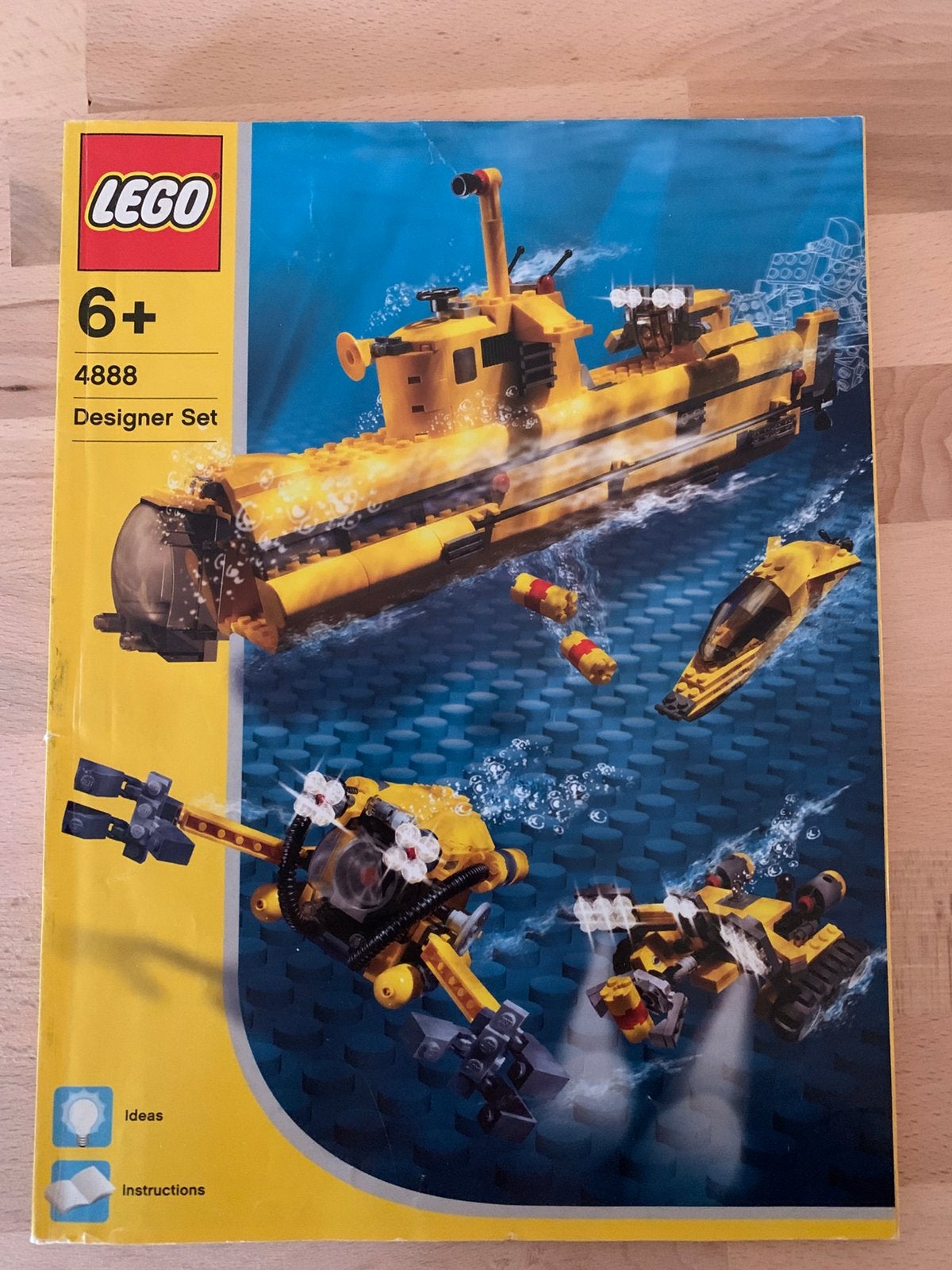 Lego 4888 designer ideeën boek bouw instructie, Ophalen of Verzenden, Gebruikt, Lego