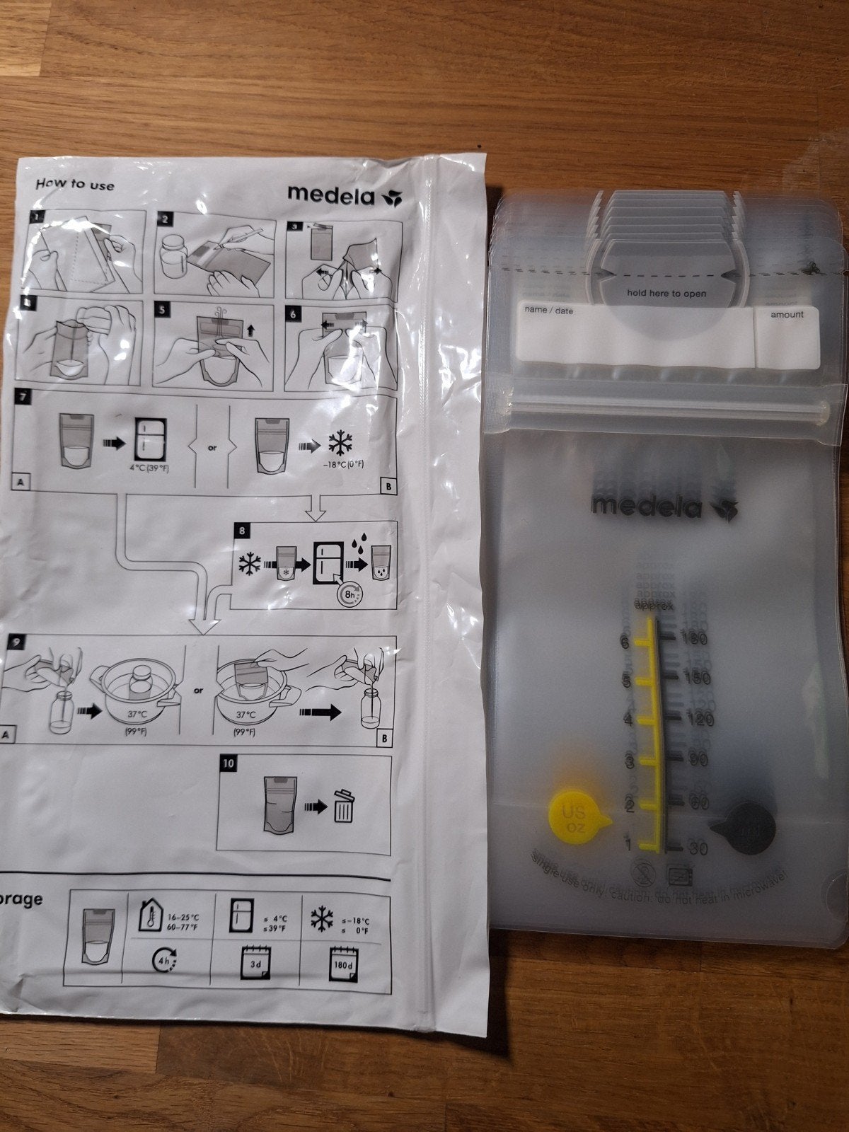 Medela Moedermelk Bewaarzakjes - Nieuw in verpakking, Ophalen, Nieuw, Overige typen, Medela