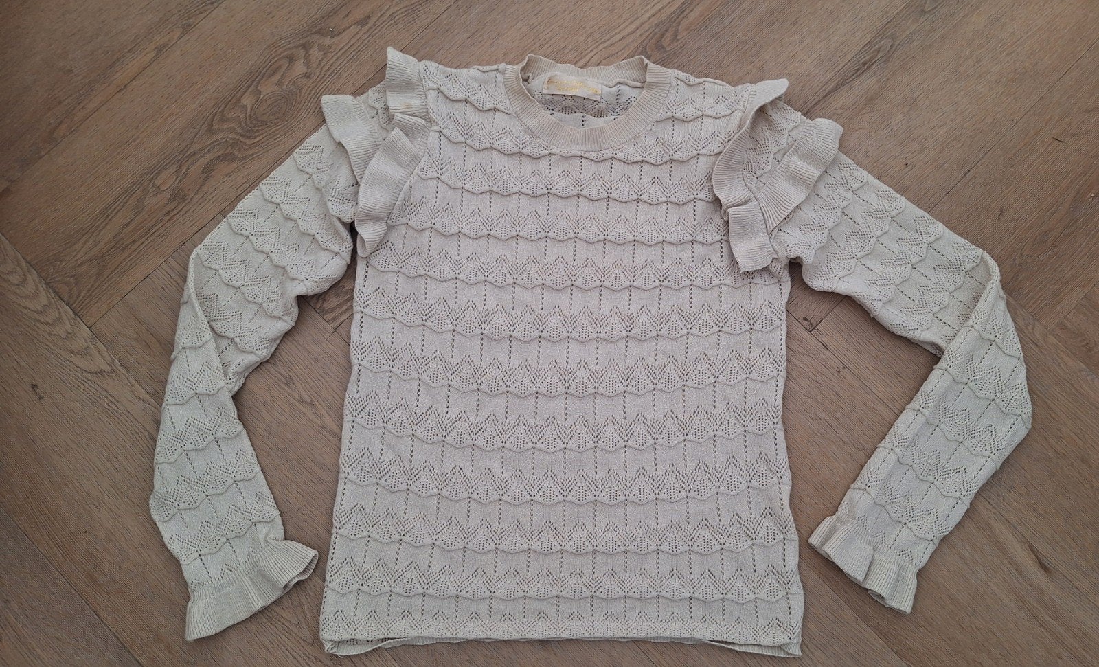 Emma & Ashley roesel truitje maat S M, Maat 38/40 (M), Beige, Ophalen of Verzenden, Zo goed als nieuw