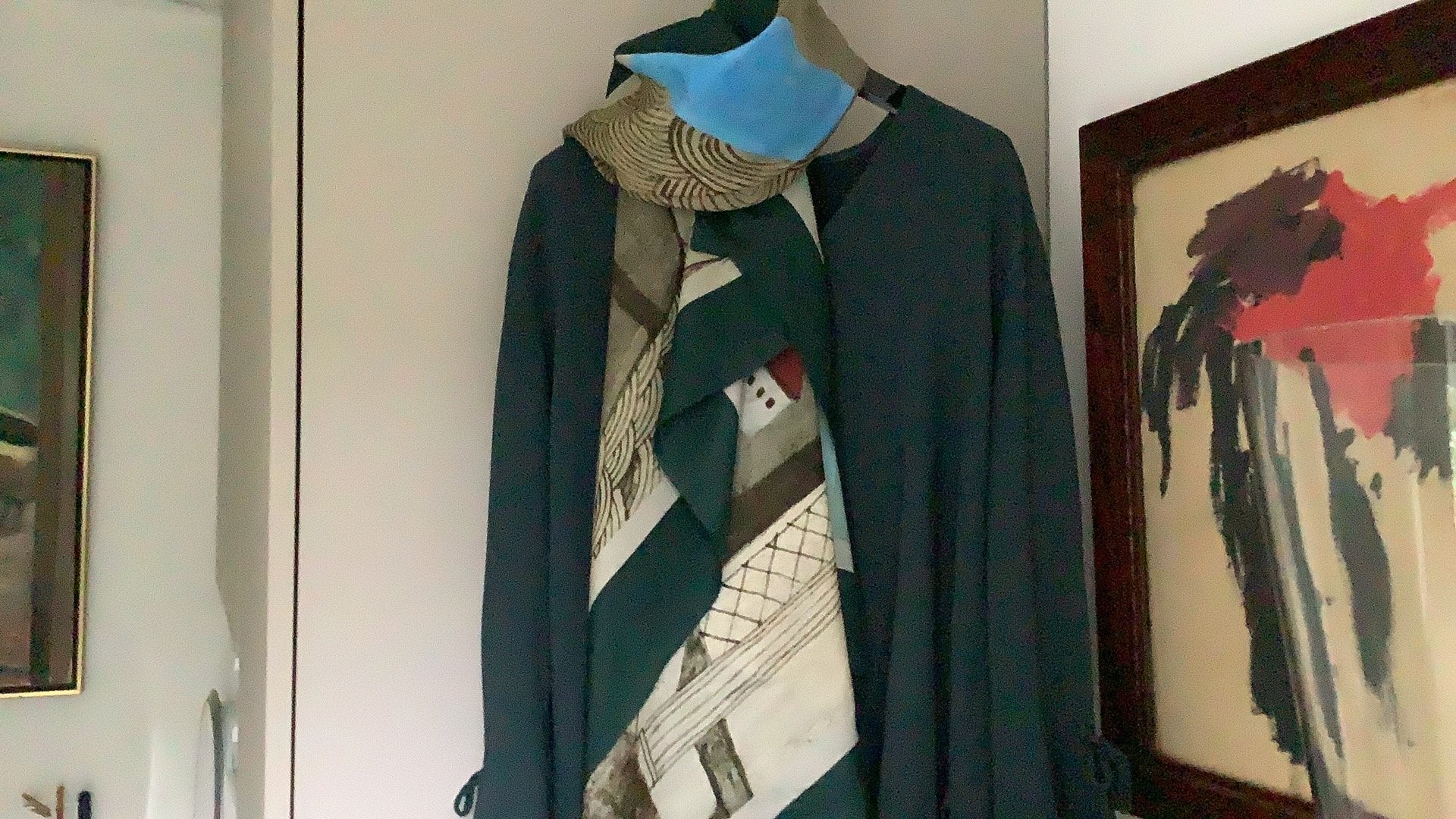 Pauw blouse/ tuniek en bijpassende sjaal, Kleding | Dames, Ophalen of Verzenden, Zo goed als nieuw, Maat 36 (S), Groen
