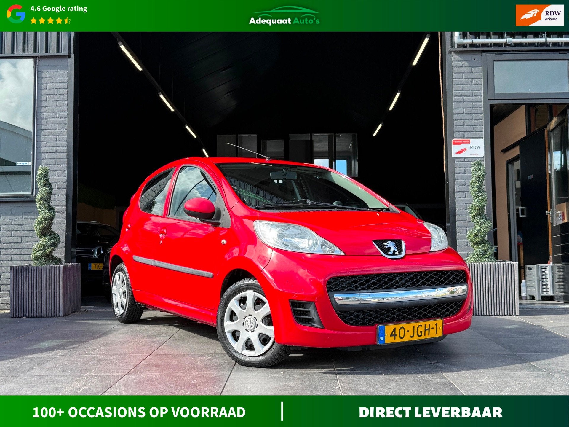 Peugeot 107 1.0-12V Sublime|Airco|El Ramen|2e Eig|NAP, Auto's, Voorwielaandrijving, Stof, Gebruikt, Huisgarantie