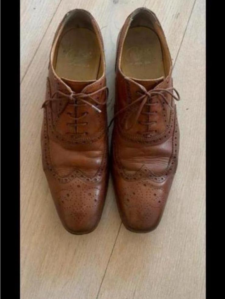 Greve 41,5  is 7,5, Bruin, Ophalen of Verzenden, Zo goed als nieuw, Veterschoenen