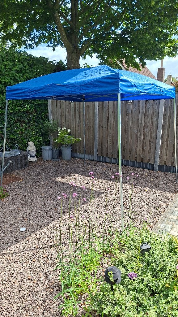 EZ-up Partytent, Tuin en Terras, Ophalen, Gebruikt, Opvouwbaar, Partytent