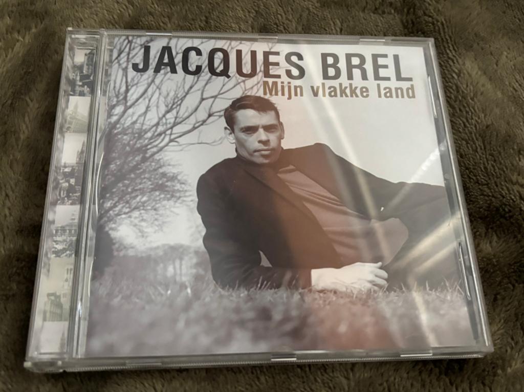 Muziek cd/album: Jacques Brel - Mijn vlakke land, Ophalen of Verzenden, Zo goed als nieuw