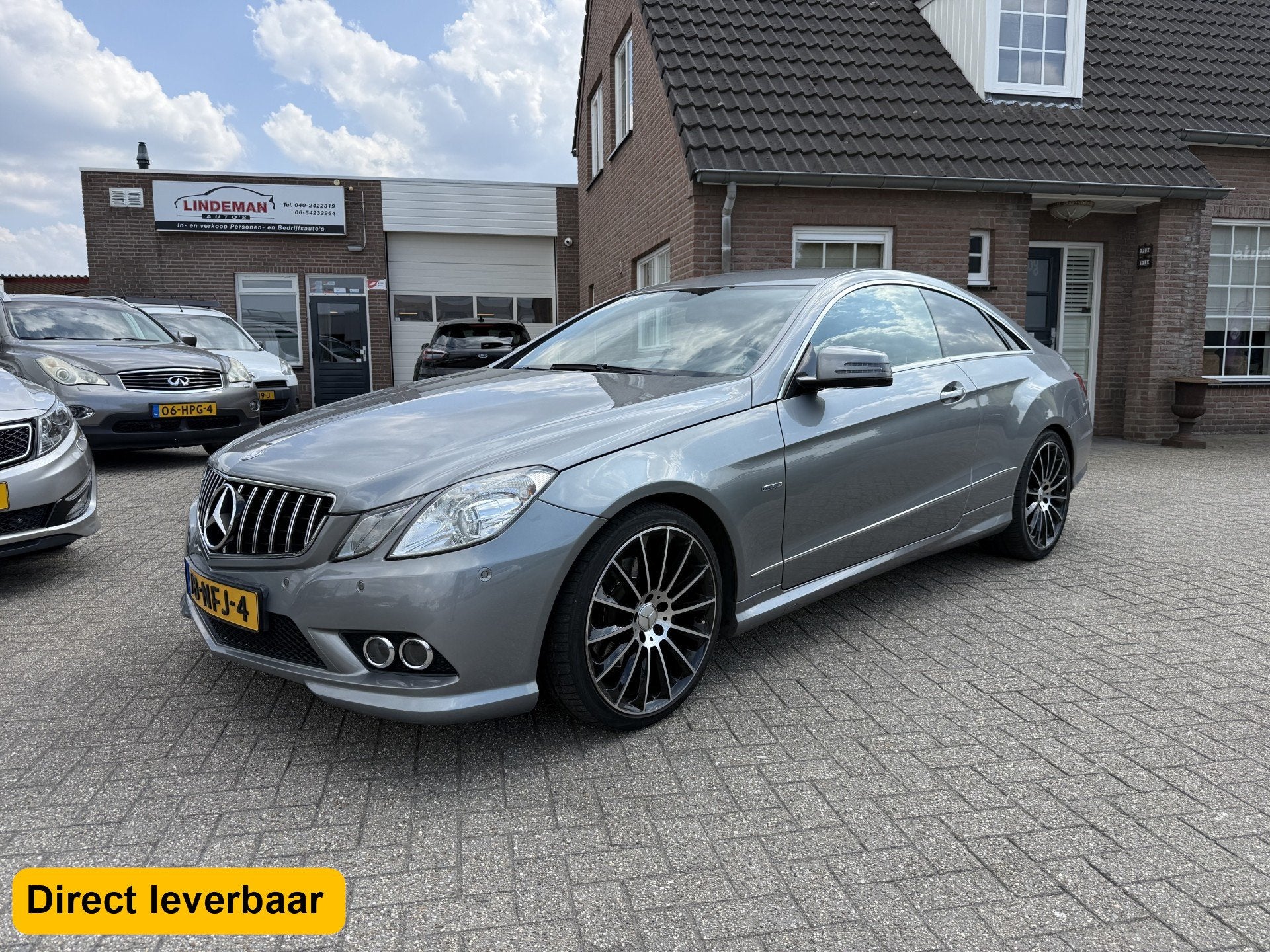 Mercedes-Benz E-Klasse Coupé 250 CGI Avantgarde Aut. AMG 19, Auto's, Euro 5, Zwart, 4 cilinders, 4 stoelen