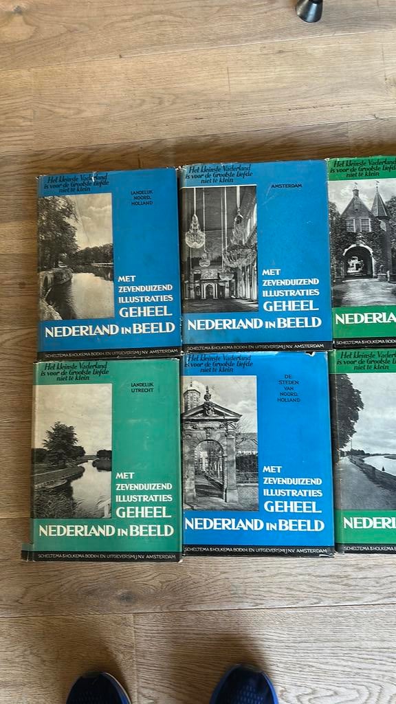 Prachtige verzameling geschiedenis boeken over Nederland, Antiek en Kunst, Ophalen of Verzenden