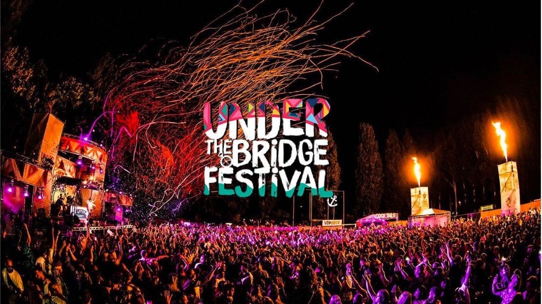 GRATIS kaarten voor under the bridge festival, Twee personen