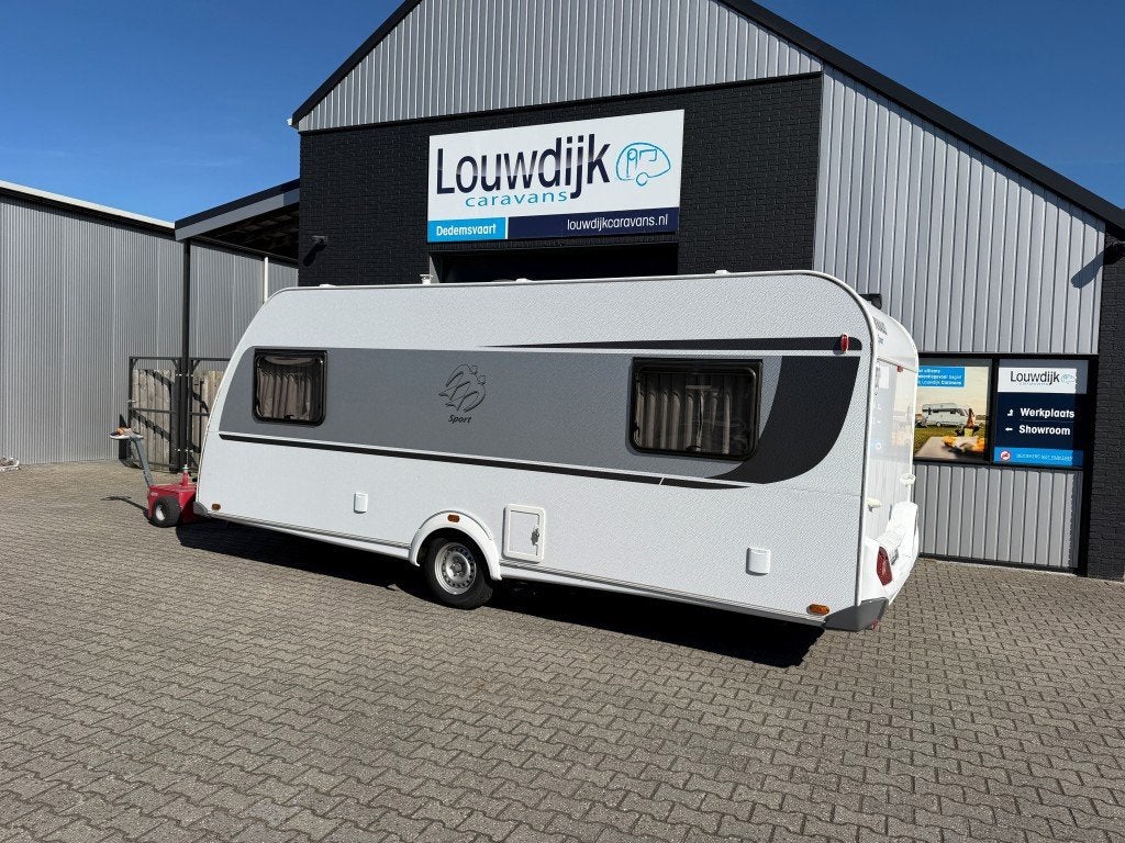 KNAUS Sport 540 UE ’21 (Mover, Enkele Bedden), Caravans en Kamperen, 2 aparte bedden, Rondzit, 7 tot 8 meter, Bedrijf
