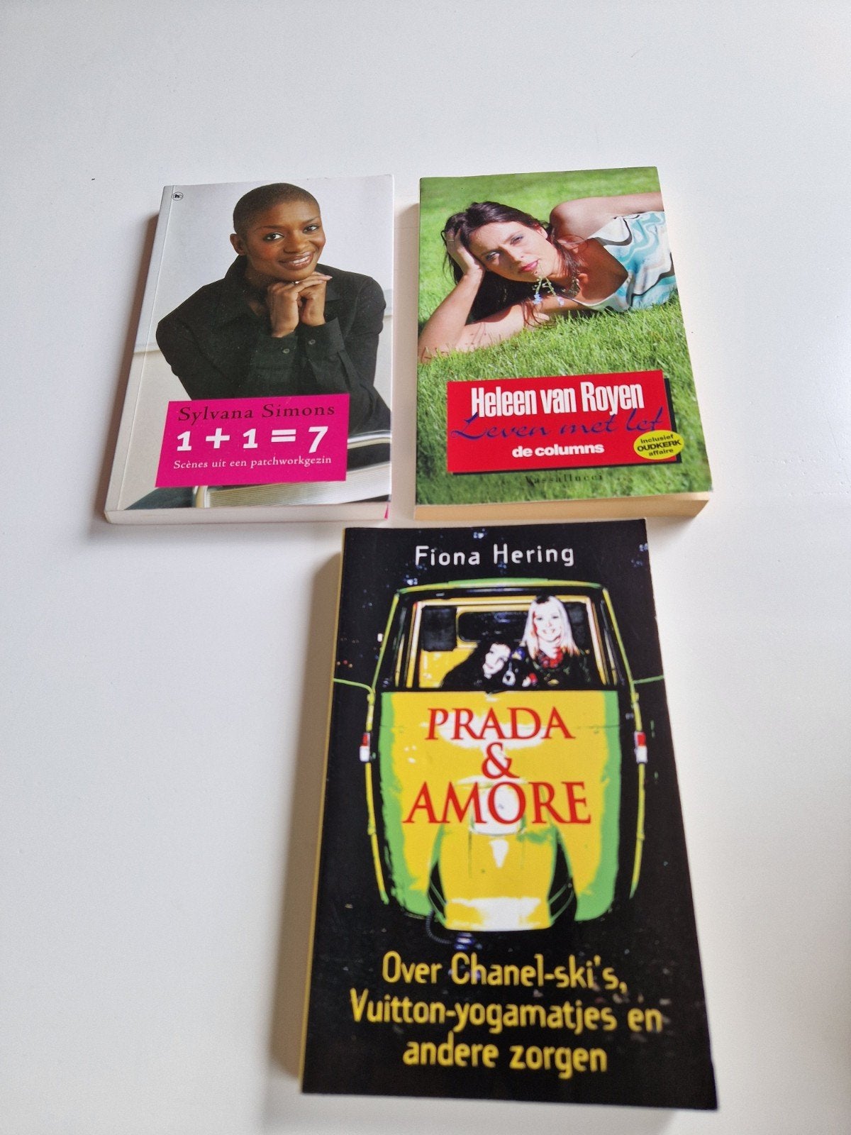 Boekenpakket: Sylvana Simons, Heleen van Royen, Fiona Hering, Ophalen of Verzenden, Gelezen, Sylvana Simons, Heleen van Royen, Fiona Hering