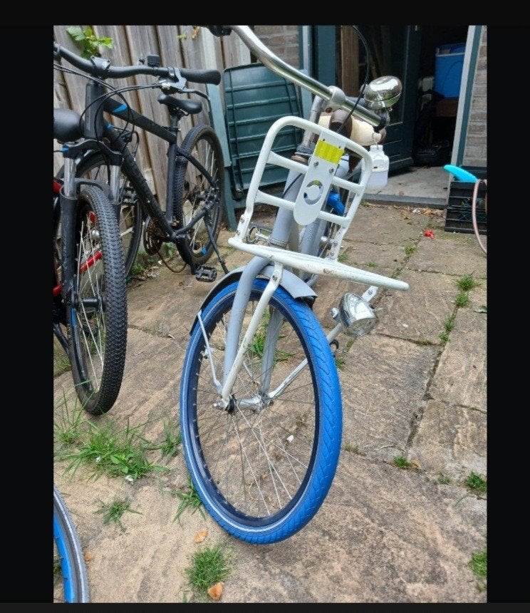 Cortina Transport U4 24 inch met blauwe banden, Ophalen, Versnellingen, Cortina U4, Gebruikt