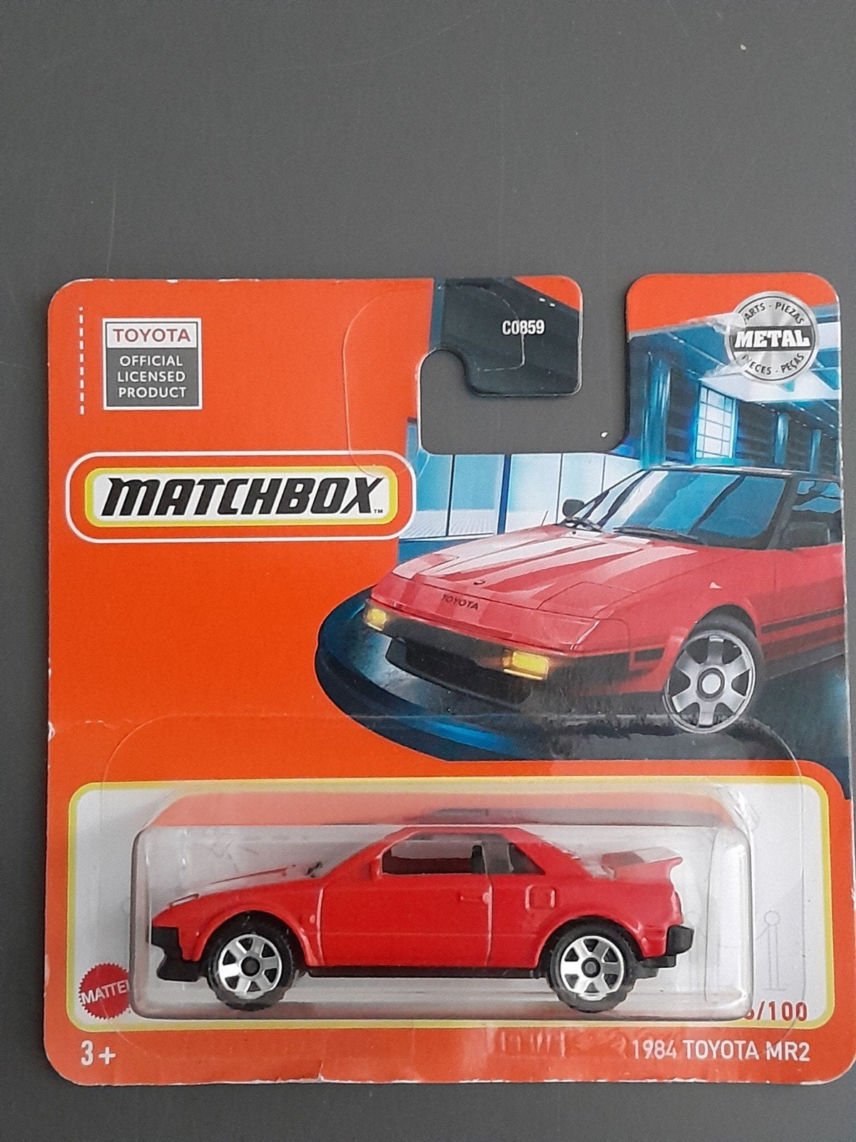 Matchbox 1984 Toyota MR2.  Lights Down.       Matchbox, Ophalen of Verzenden, Nieuw, Auto