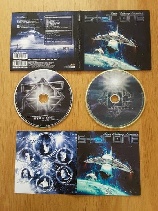 Arjen Anthony Lucassen's Star One, Space Metal 2CD promotion, Ophalen of Verzenden, Zo goed als nieuw