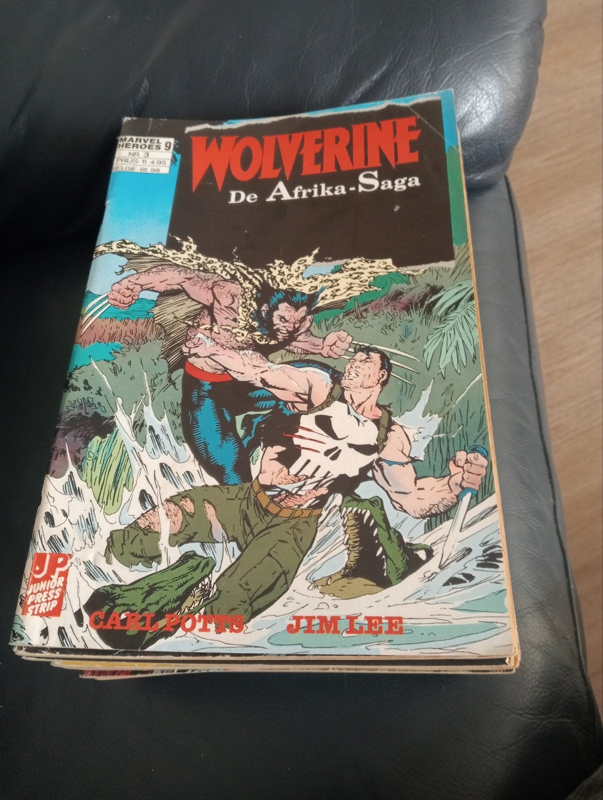 Wolverine De Afrika-Saga en andere Wolverine stripboeken, Meerdere comics, Ophalen of Verzenden, Gelezen, Chris Claremont, Jim Lee