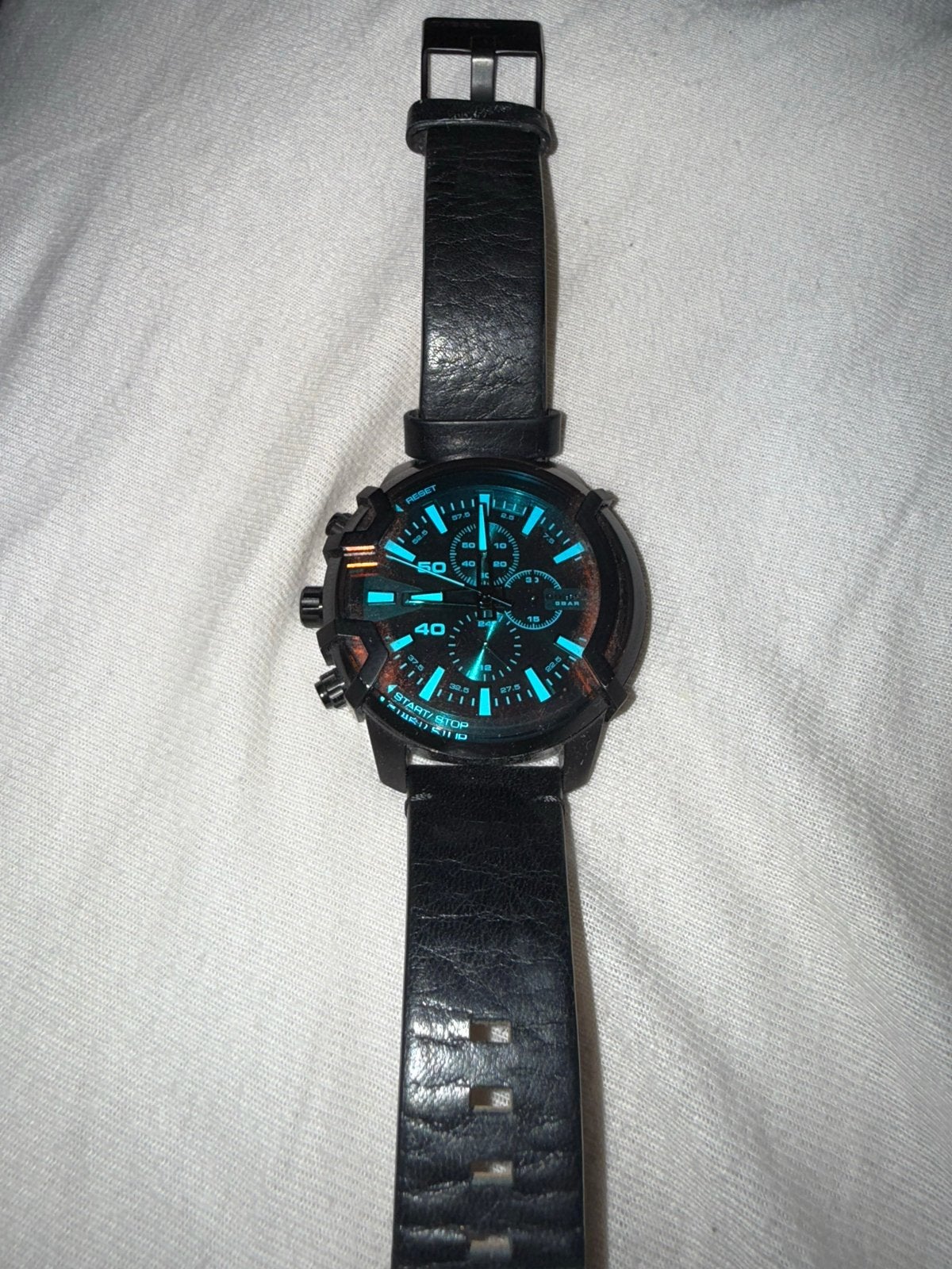Diesel DZ 4519 Herenhorloge - Zo goed als nieuw, Sieraden, Tassen en Uiterlijk, Horloges | Heren, Overige merken, Overige materialen