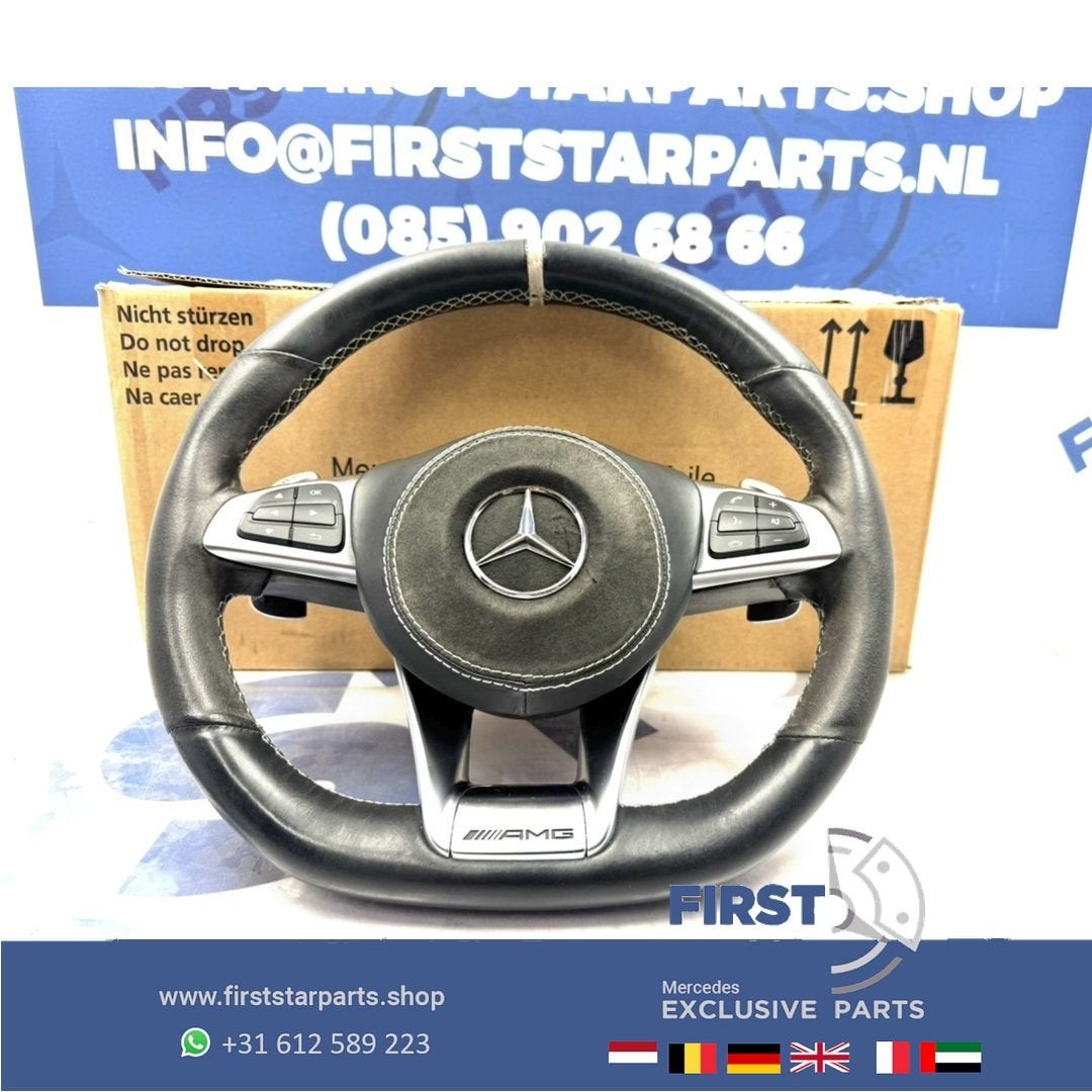 GLE63 AMG Stuur + Airbag GLE63 GLE63s LANE ASSIST W166 C292, Auto-onderdelen, Besturing, Gebruikt, -, Ophalen of Verzenden, -